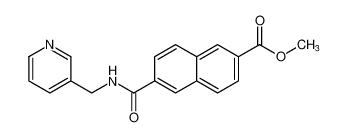 methyl 6-((pyridin-3-ylmethyl)carbamoyl)-2-naphthoate_199924-73-7