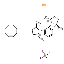 (-)-1,2-Bis[(2R,5R)-dimethylphospholano]benzene(cyclooctadiene)rhodium(I) tetrafluoroborate_210057-23-1