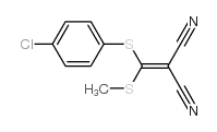 2-[(4-chlorophenyl)sulfanyl-methylsulfanylmethylidene]propanedinitrile_214330-88-8