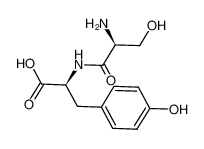 2-[(2-amino-3-hydroxypropanoyl)amino]-3-(4-hydroxyphenyl)propanoic acid_21435-27-8