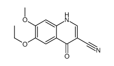 6-Ethoxy-7-methoxy-4-oxo-1,4-dihydro-3-quinolinecarbonitrile_214470-78-7