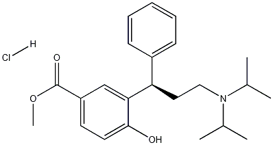 3-[(1R)-3-[Bis(1-methylethyl)amino]-1-phenylpropyl]-4-hydroxybenzoic acid methyl ester hydrochloride_214600-45-0