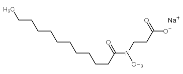 sodium N-methyl-N-(1-oxododecyl)-β-alaninate_21539-58-2