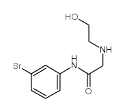N-(3-bromophenyl)-2-(2-hydroxyethylamino)acetamide_215649-75-5
