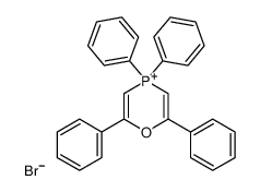 4H-1,4-Oxaphosphorinium, 2,4,4,6-tetraphenyl-, bromide_21680-84-2