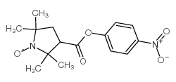 3-(4-nitrophenoxycarbonyl)-2,2,5,5-tetramethyl-1-pyrrolidinyloxy_21913-97-3