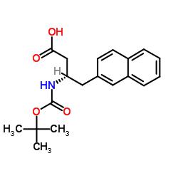 Boc-(S)-3-Amino-4-(2-naphthyl)-butyric acid_219297-11-7