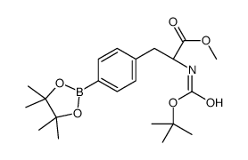 Methyl (2S)-2-[(tert-butoxycarbonyl)amino]-3-[4-(4,4,5,5-tetramethyl-1,3,2-dioxaborolan-2-yl)phenyl]propanoate_220587-29-1
