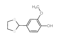 4-(1,3-dithiolan-2-yl)-2-methoxyphenol_22068-62-8
