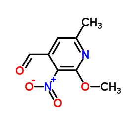 2-Methoxy-6-methyl-3-nitroisonicotinaldehyde_221349-79-7