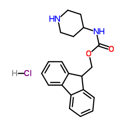 9H-fluoren-9-ylmethyl N-piperidin-4-ylcarbamate,hydrochloride_221352-86-9