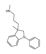 N-methyl-3-(3-methyl-1-phenyl-2H-indol-3-yl)propan-1-amine_22136-27-2