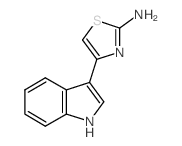 4-(1H-Indol-3-yl)-thiazol-2-ylamine_22258-56-6