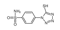 4-(5-sulfanylidene-2H-tetrazol-1-yl)benzenesulfonamide_22347-34-8