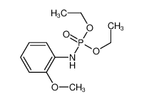 N-diethoxyphosphoryl-2-methoxyaniline_22700-43-2