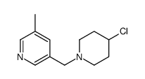 3-[(4-chloropiperidin-1-yl)methyl]-5-methylpyridine_239136-47-1
