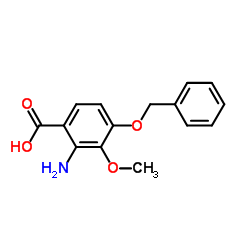 2-Amino-4-(benzyloxy)-3-methoxybenzoic acid_23938-73-0