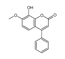 8-hydroxy-7-methoxy-4-phenylcoumarin_24258-36-4