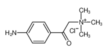 [2-(4-aminophenyl)-2-oxoethyl]-trimethylazanium,chloride_24293-73-0