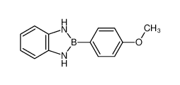 2-(4-methoxyphenyl)-1,3-dihydro-1,3,2-benzodiazaborole_24341-80-8