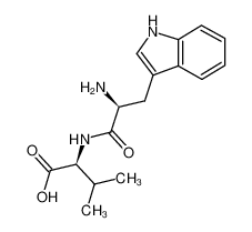 2-[[2-amino-3-(1H-indol-3-yl)propanoyl]amino]-3-methylbutanoic acid_24613-12-5