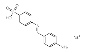 4-aminoazobenzene-4'-sulfonic acid sodium salt_2491-71-6