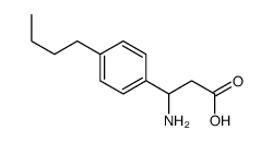 3-Amino-3-(4-butylphenyl)propanoic acid_250374-96-0