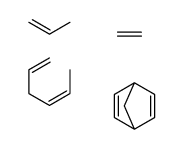 bicyclo[2.2.1]hepta-2,5-diene,ethene,(4E)-hexa-1,4-diene,prop-1-ene_25190-87-8