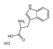 (2S)-2-amino-3-(1H-indol-3-yl)propanoic acid,hydrochloride_25525-59-1