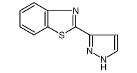2-(1H-pyrazol-5-yl)-1,3-benzothiazole_256414-72-9