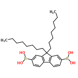 9,9-Dioctylfluorene-2,7-diboronic acid_258865-48-4