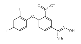 4-(2,4-difluorophenoxy)-n'-hydroxy-3-nitrobenzenecarboximidamide_263015-56-1