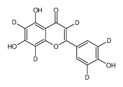 3,6,8-trideuterio-2-(3,5-dideuterio-4-hydroxyphenyl)-5,7-dihydroxychromen-4-one_263711-74-6
