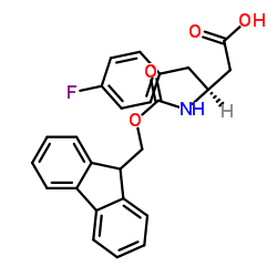 Fmoc-(S)-3-Amino-4-(4-fluorophenyl)-butyric acid_270062-83-4