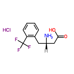(s)-3-amino-4-(2-trifluoromethylphenyl)butanoic acid hydrochloride_270065-73-1