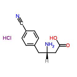 (s)-3-amino-4-(4-cyanophenyl)butanoic acid hydrochloride_270065-88-8