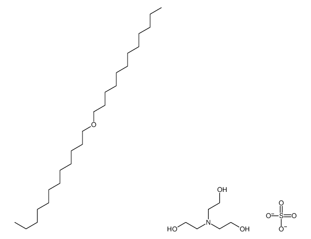 2-(bis(2-hydroxyethyl)amino)ethanol, 1-dodecoxydodecane, sulfate_27028-82-6