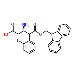 Fmoc-(S)-3-Amino-4-(2-fluoro-phenyl)-butyric acid_270596-49-1
