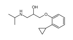 1-(2-cyclopropylphenoxy)-3-(propan-2-ylamino)propan-2-ol_27325-36-6