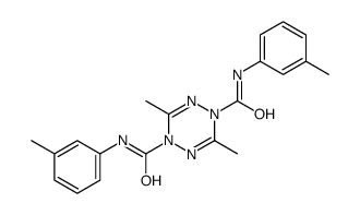 3,6-dimethyl-1-N,4-N-bis(3-methylphenyl)-1,2,4,5-tetrazine-1,4-dicarboxamide_276691-42-0