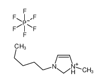 1-Methyl-3-pentyl-2,3-dihydro-1H-imidazol-1-ium hexafluorophospha te_280779-52-4