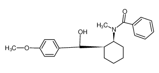 cis-A-α-(p-Methoxyphenyl)-2-(N-methylbenzamido)-cyclohexanmethanol_28343-79-5