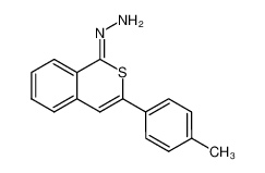 [3-p-Tolyl-isothiochromen-(1Z)-ylidene]-hydrazine_28352-62-7