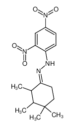 1-(2,4-Dinitrophenylhydrazono)-2,3,4,4-tetramethyl-cyclohexan_28353-87-9