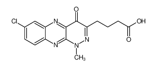 4-(7-chloro-1-methyl-4-oxo-1,4-dihydropyridazino[3,4-b]quinoxalin-3-yl)butyric acid_283611-83-6