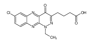 4-(7-chloro-1-ethyl-4-oxo-1,4-dihydropyridazino[3,4-b]quinoxalin-3-yl)butyric acid_283611-84-7