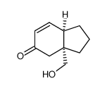 cis-6-Hydroxymethyl-4-oxo-bicyclo(4.3.0)non-2-en_28366-57-6