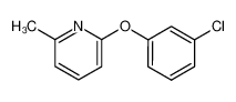 2-(3-Chlorphenoxy)-6-methylpyridin_28369-94-0