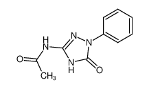 5-acetylamino-2-phenyl-2,4-dihydro-[1,2,4]triazol-3-one_28386-97-2