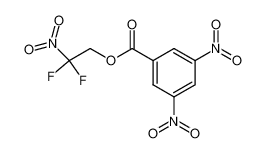 3,5-Dinitro-benzoic acid 2,2-difluoro-2-nitro-ethyl ester_2839-88-5